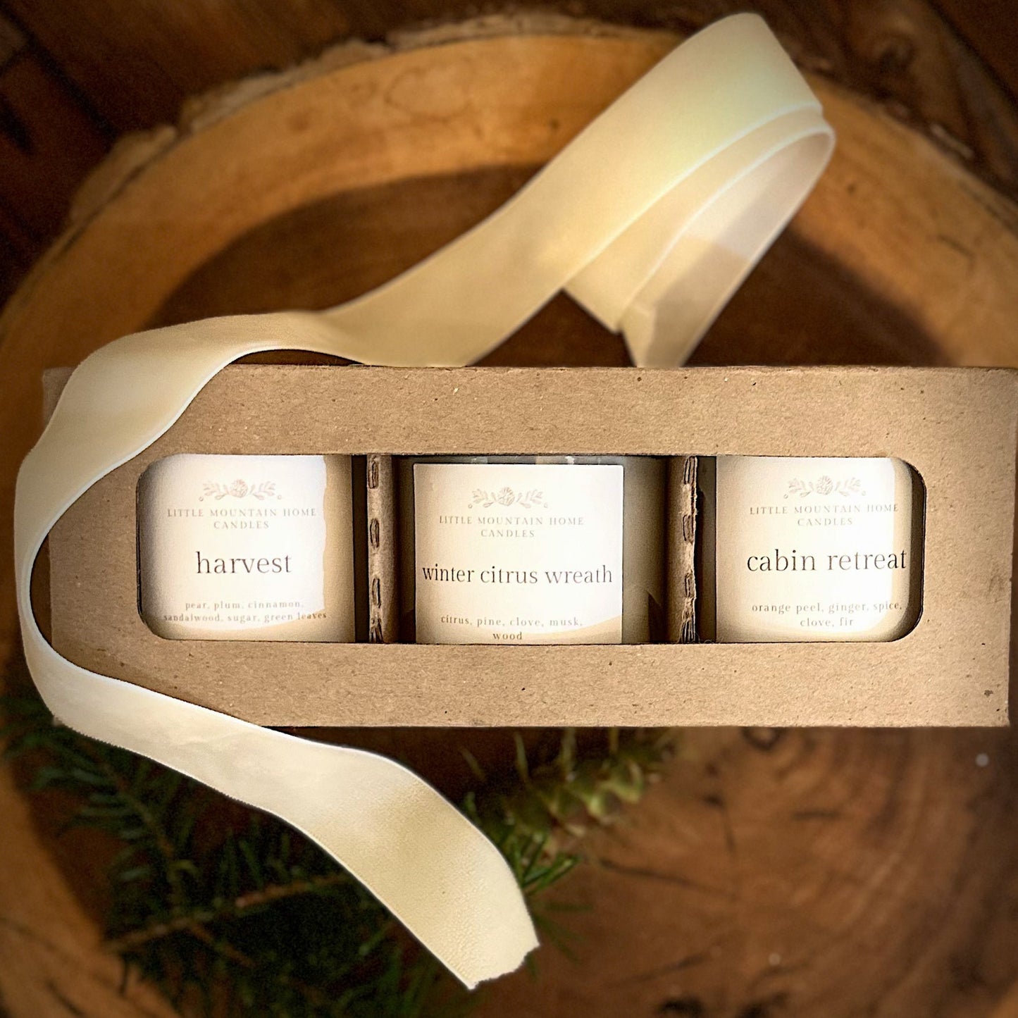 Three Candler Holiday Sampler