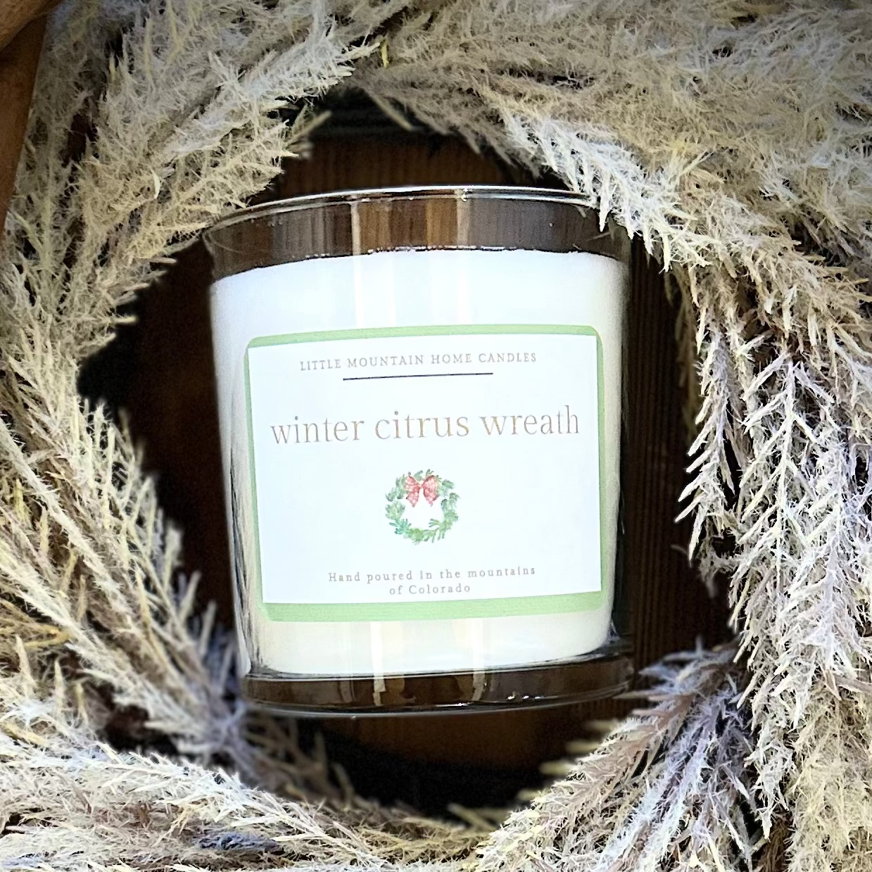 Winter Citrus Wreath