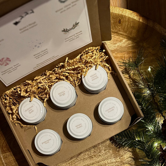 Holiday Candle Sampler - 2 oz tins