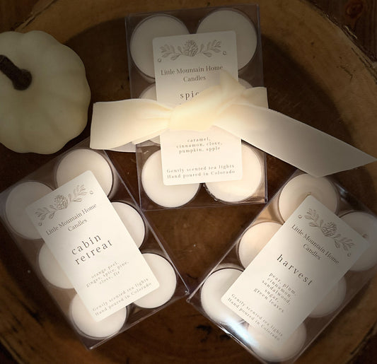 Autumn Tea Lights