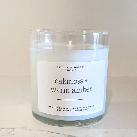 Oakmoss + Warm Amber